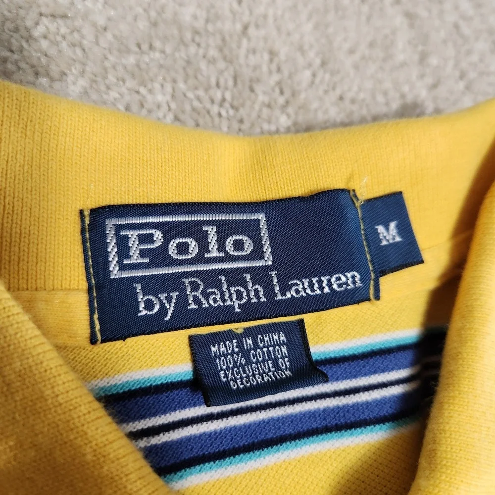 Vintage Polo Ralph Lauren Shirt Men Medium Aztec Blanket Striped‎ Navajo Native